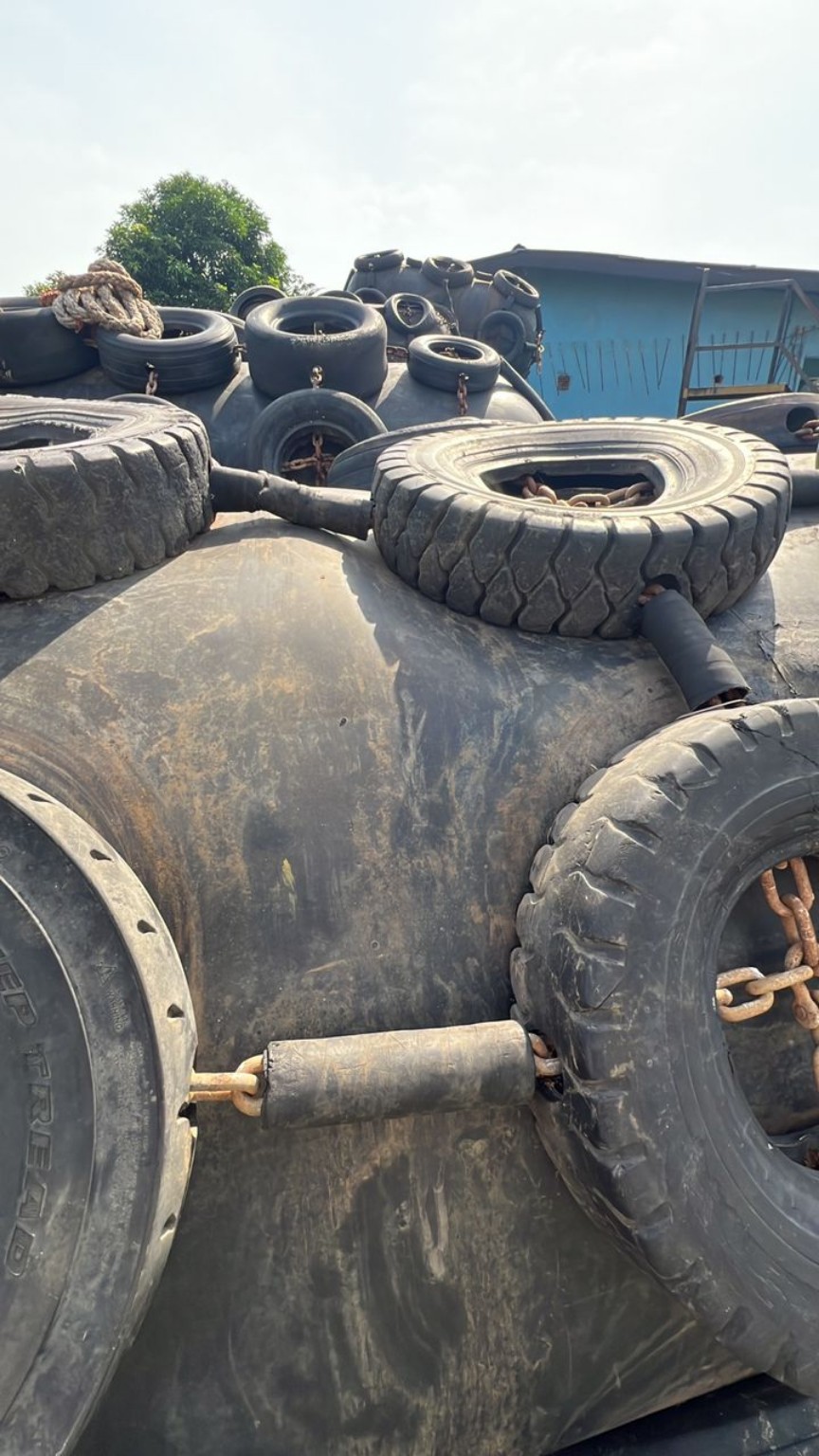 Marine fender repair