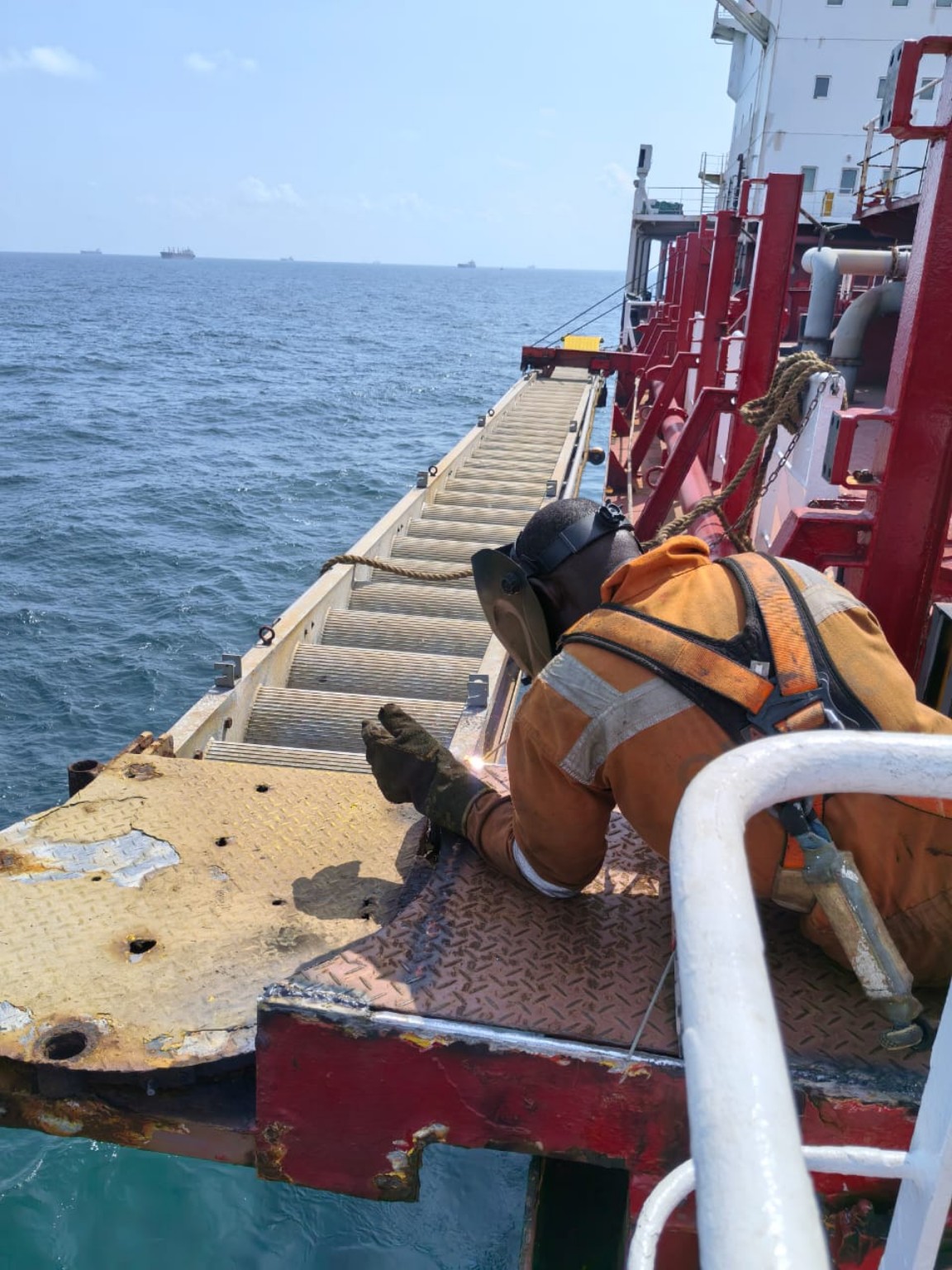 Marine inspection and surface work