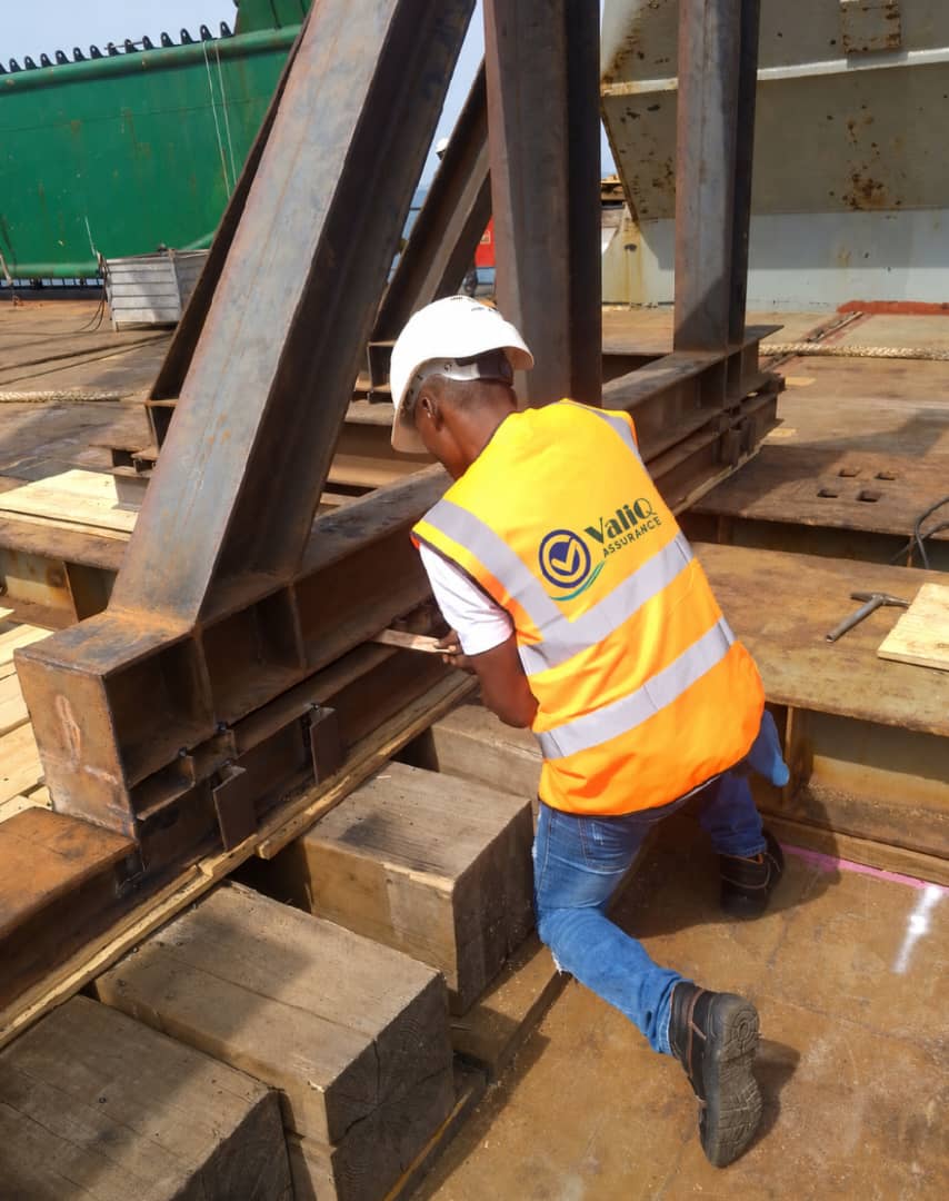 Non-destructive testing inspection