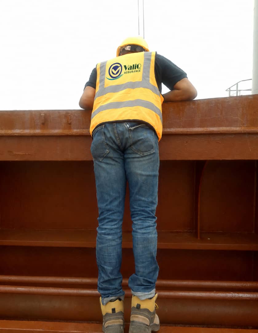 Vessel discharge inspection